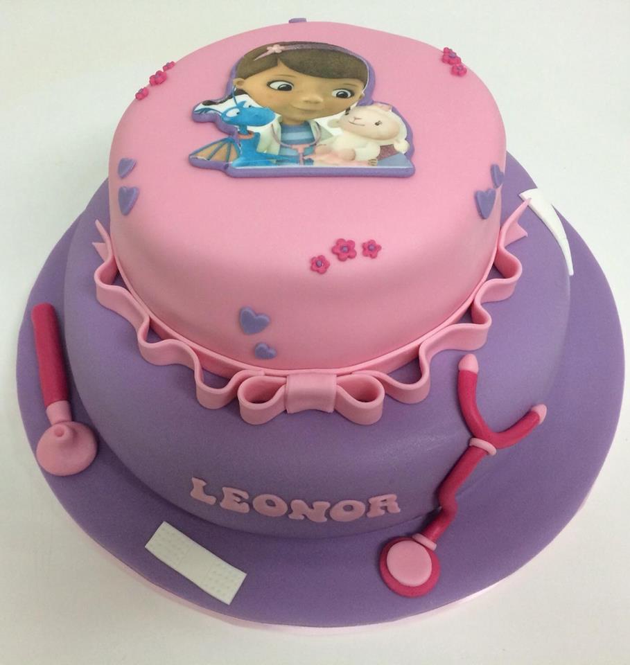 Cake Design - Bolo de Aniversário de Menina