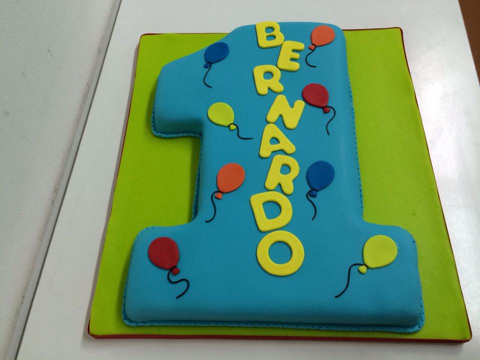Cake Design - Bolo do Primeiro Aniversário